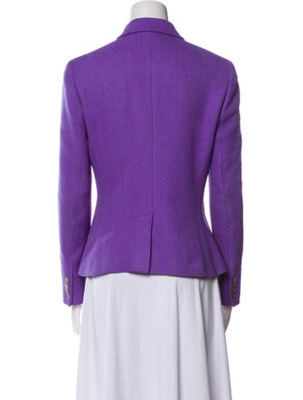 Ralph Lauren Silk Striped Blazer