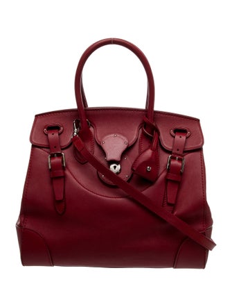 Ralph Lauren Leather Top Handle Bag