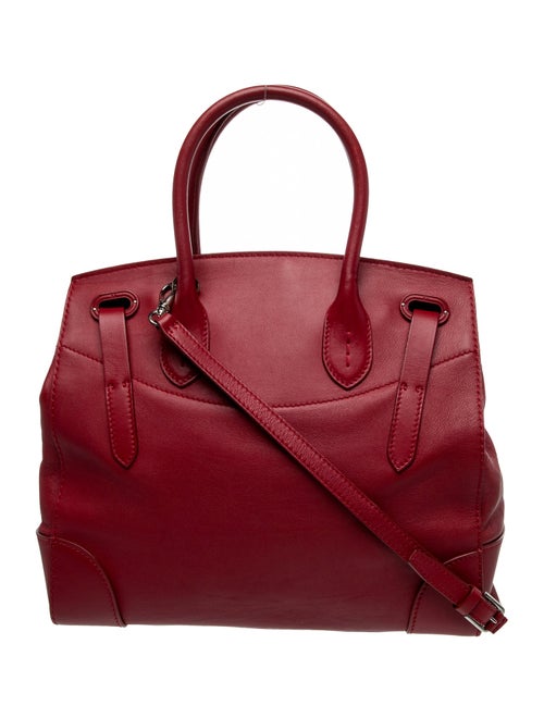 Ralph Lauren Leather Top Handle Bag