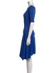 Ralph Lauren Bateau Neckline Knee-Length Dress
