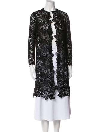 Ralph Lauren Black Label Lace Pattern Evening Jacket