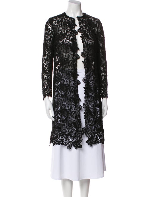 Ralph Lauren Black Label Lace Pattern Evening Jacket