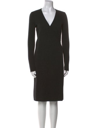 Ralph Lauren Merino Wool Knee-Length Dress