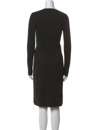 Ralph Lauren Merino Wool Knee-Length Dress