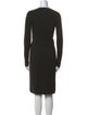 Ralph Lauren Merino Wool Knee-Length Dress