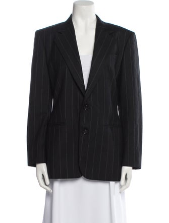 Ralph Lauren Wool Striped Blazer
