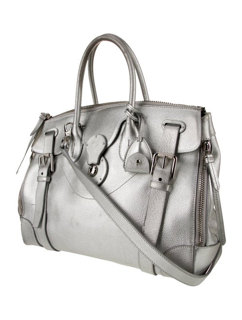 Ralph Lauren Leather Top Handle Bag