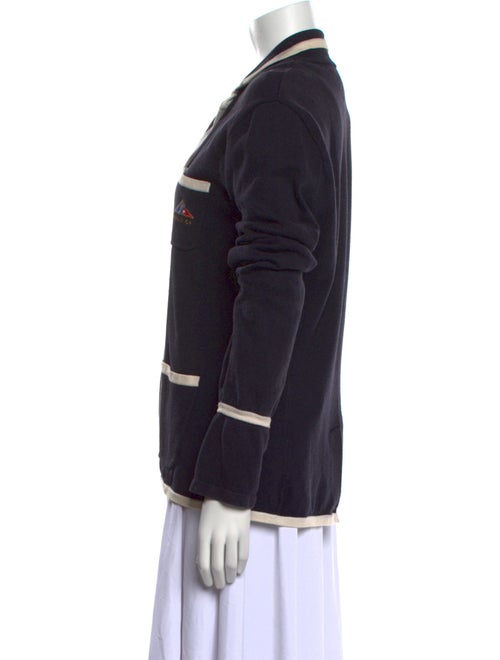 Ralph Lauren Colorblock Pattern V-Neck Sweater