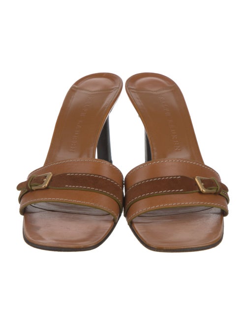 Ralph Lauren Leather Slides