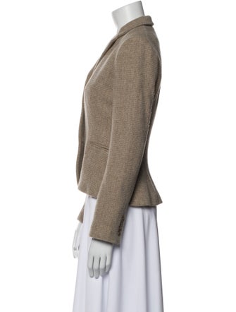 Ralph Lauren Black Label Wool Tweed Pattern Blazer