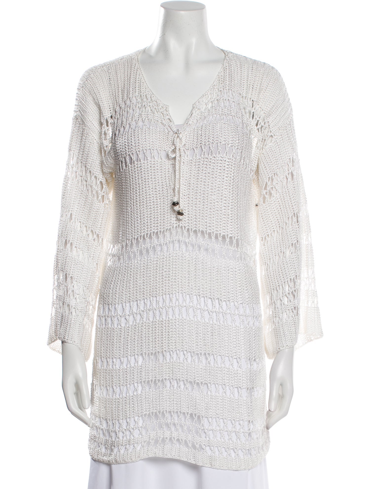 Ralph Lauren Printed V-Neck Sweater