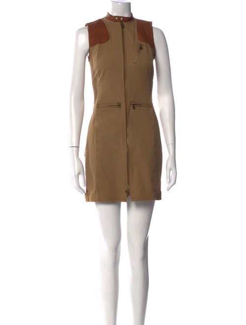 Ralph Lauren Mock Neck Mini Dress