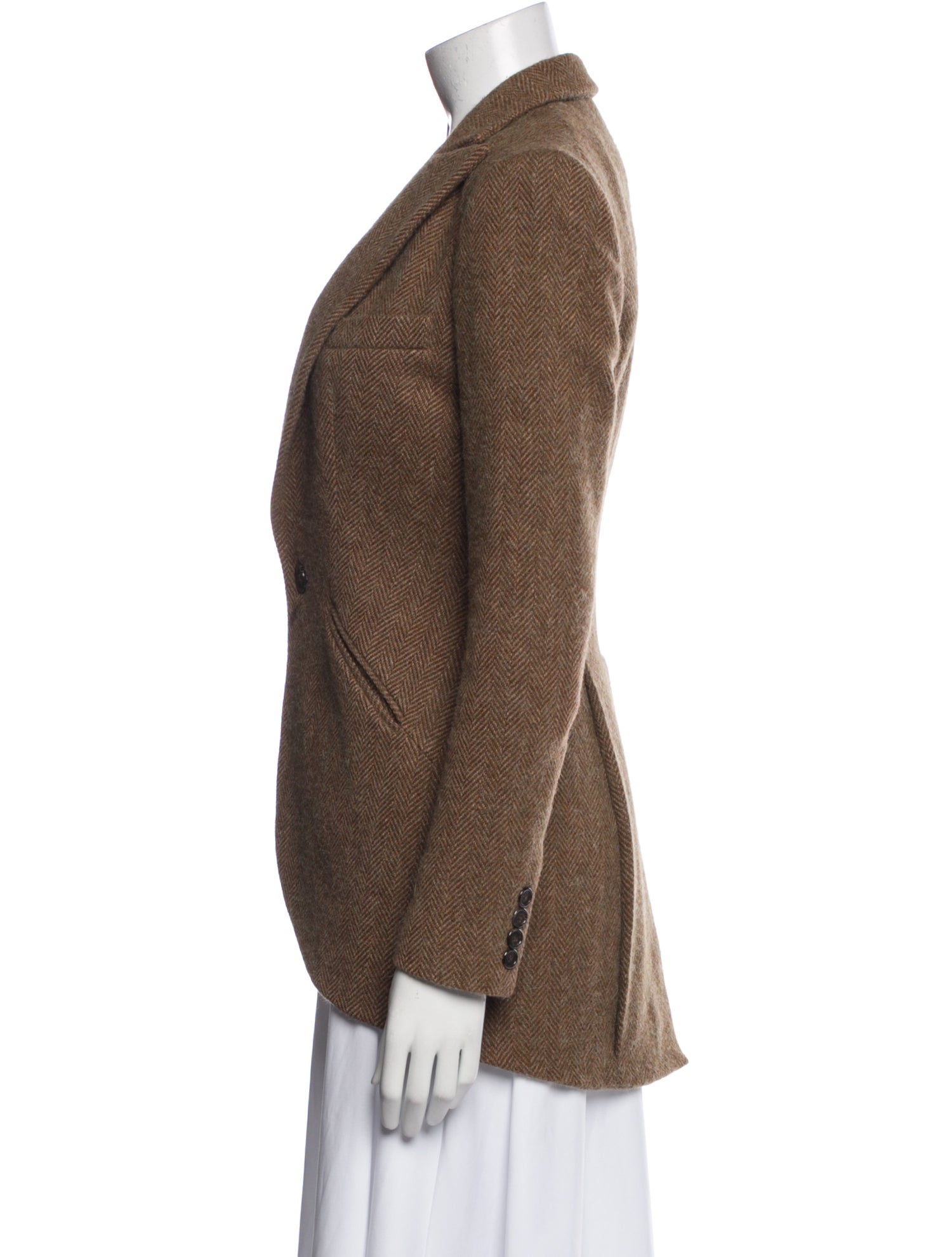 Ralph Lauren Lambswool Printed Blazer