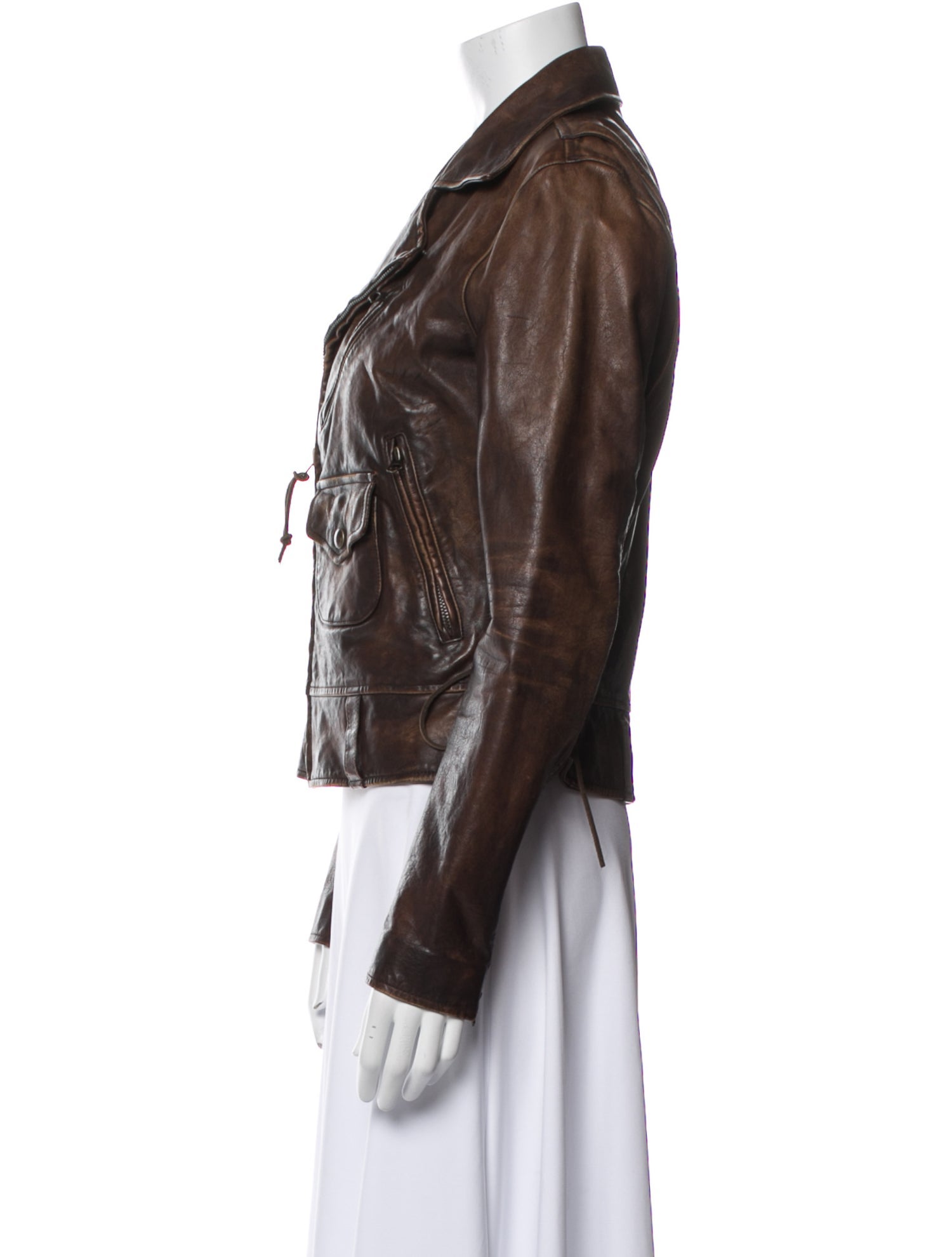 Ralph Lauren Leather Biker Jacket