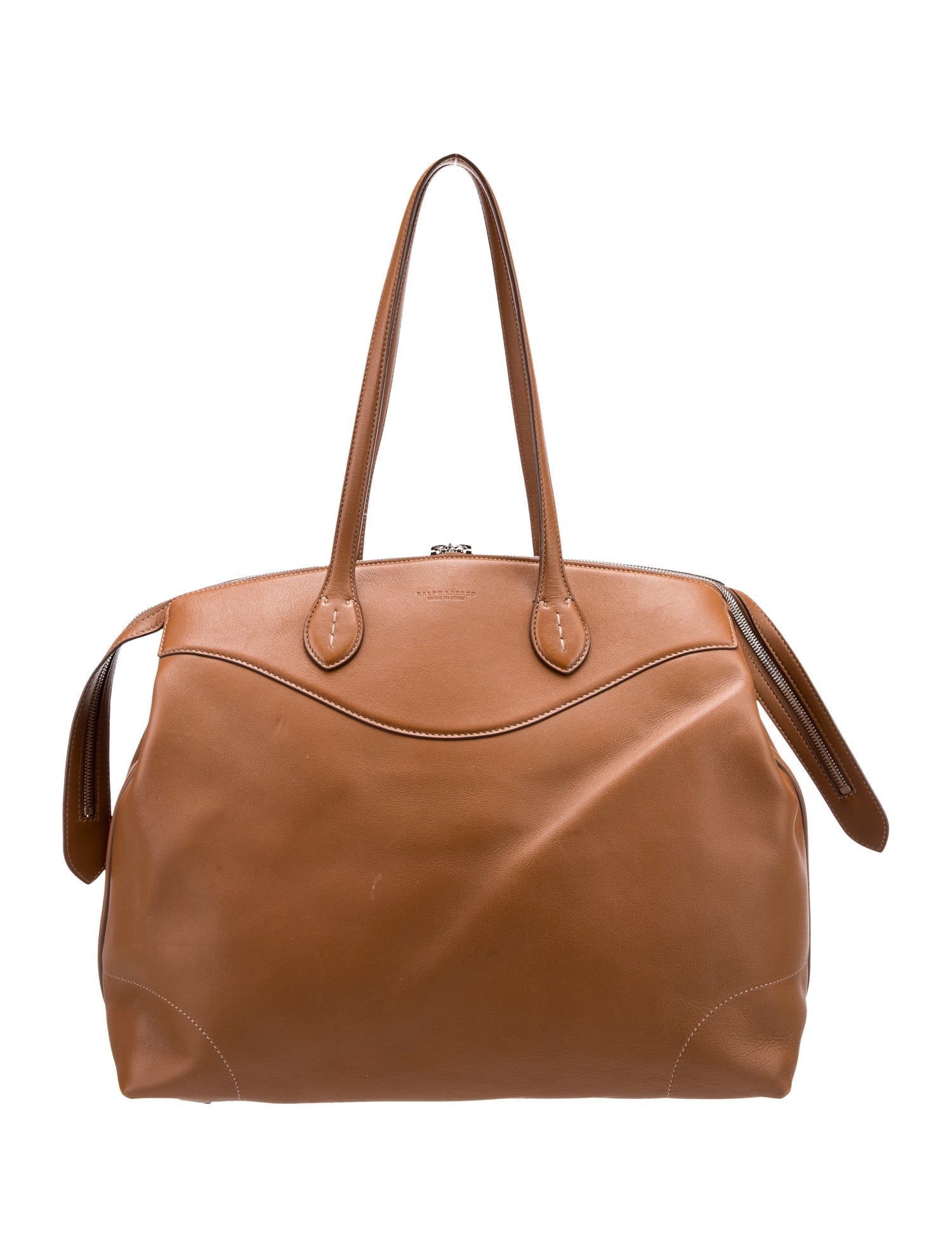 Ralph Lauren Leather Weekender Bag