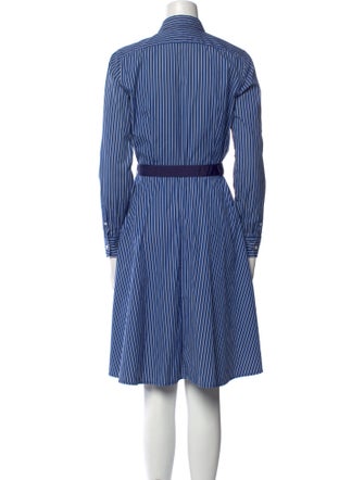 Ralph Lauren Striped Knee-Length Dress