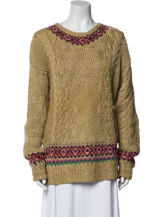 Ralph Lauren Jute Printed Sweater