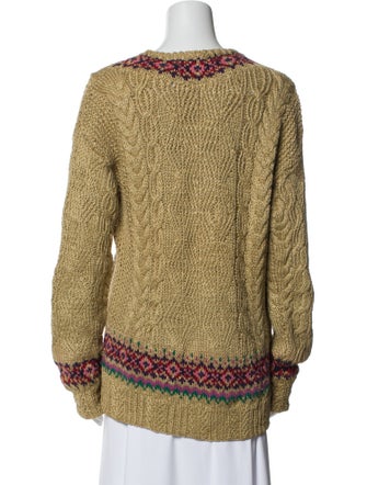Ralph Lauren Jute Printed Sweater
