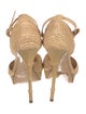Ralph Lauren Raffia D'Orsay Pumps