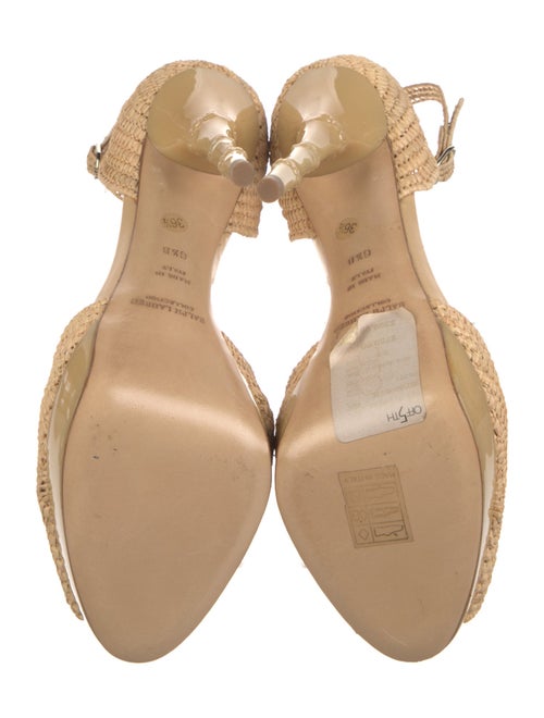 Ralph Lauren Raffia D'Orsay Pumps