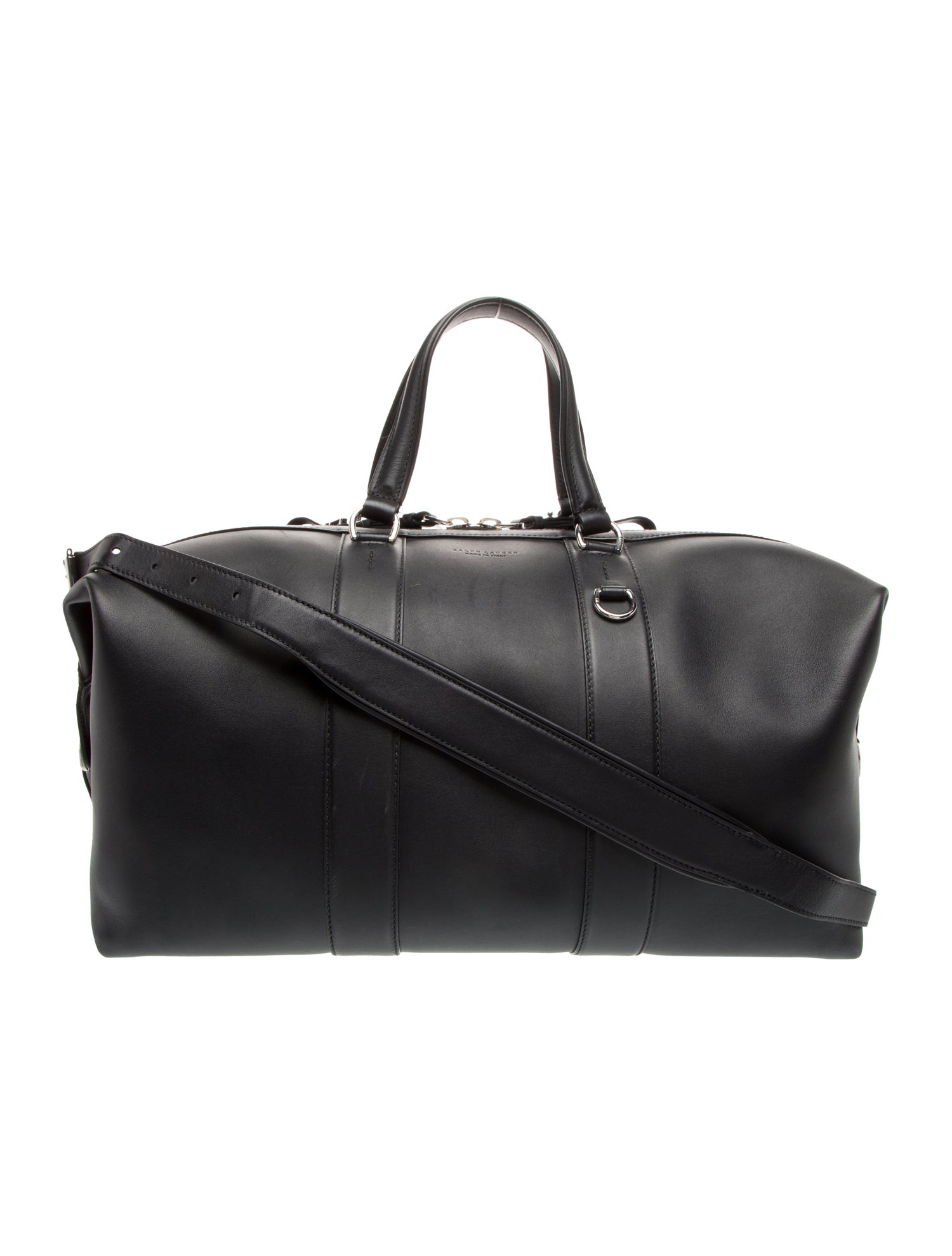 Ralph Lauren Leather Weekender Bag