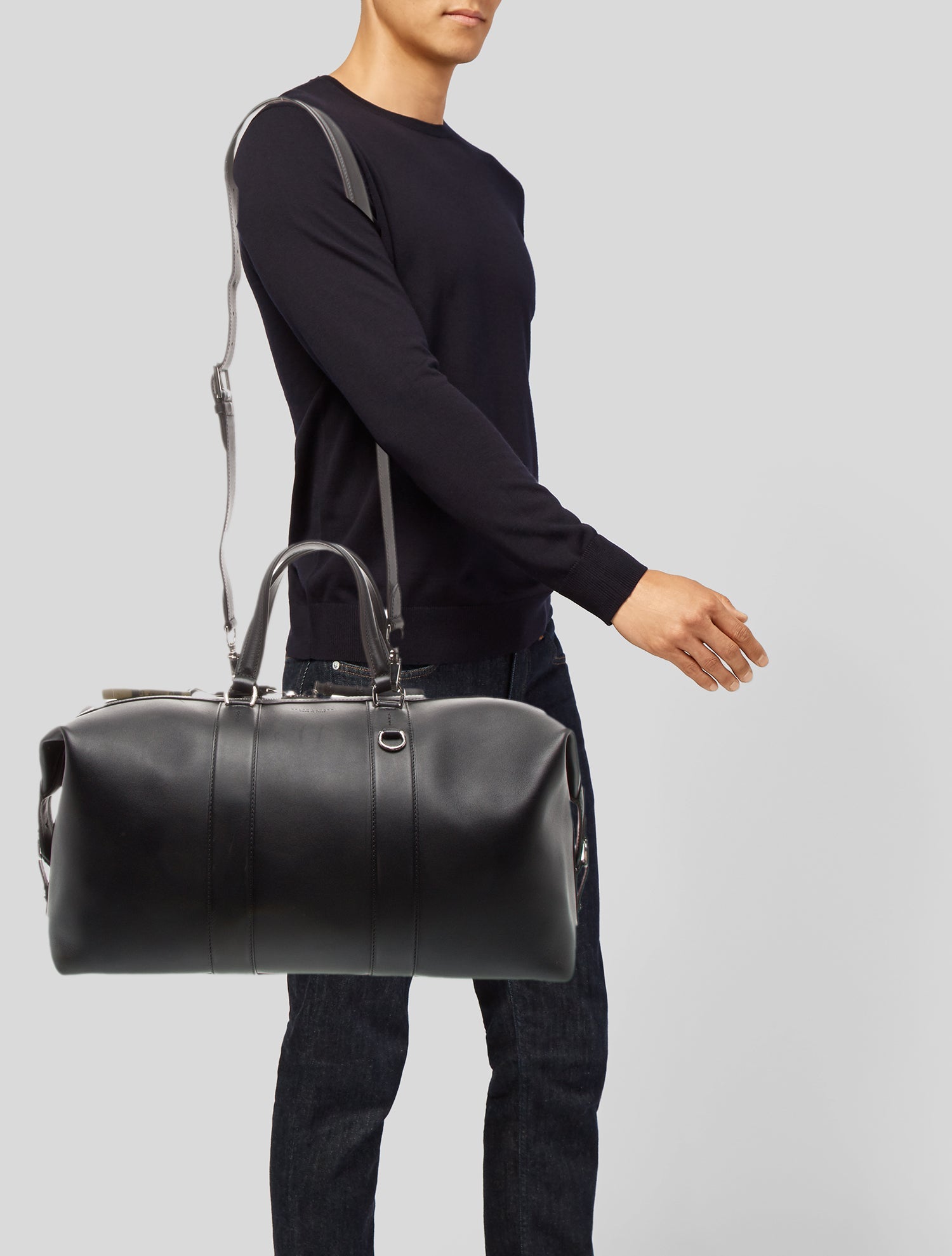 Ralph Lauren Leather Weekender Bag
