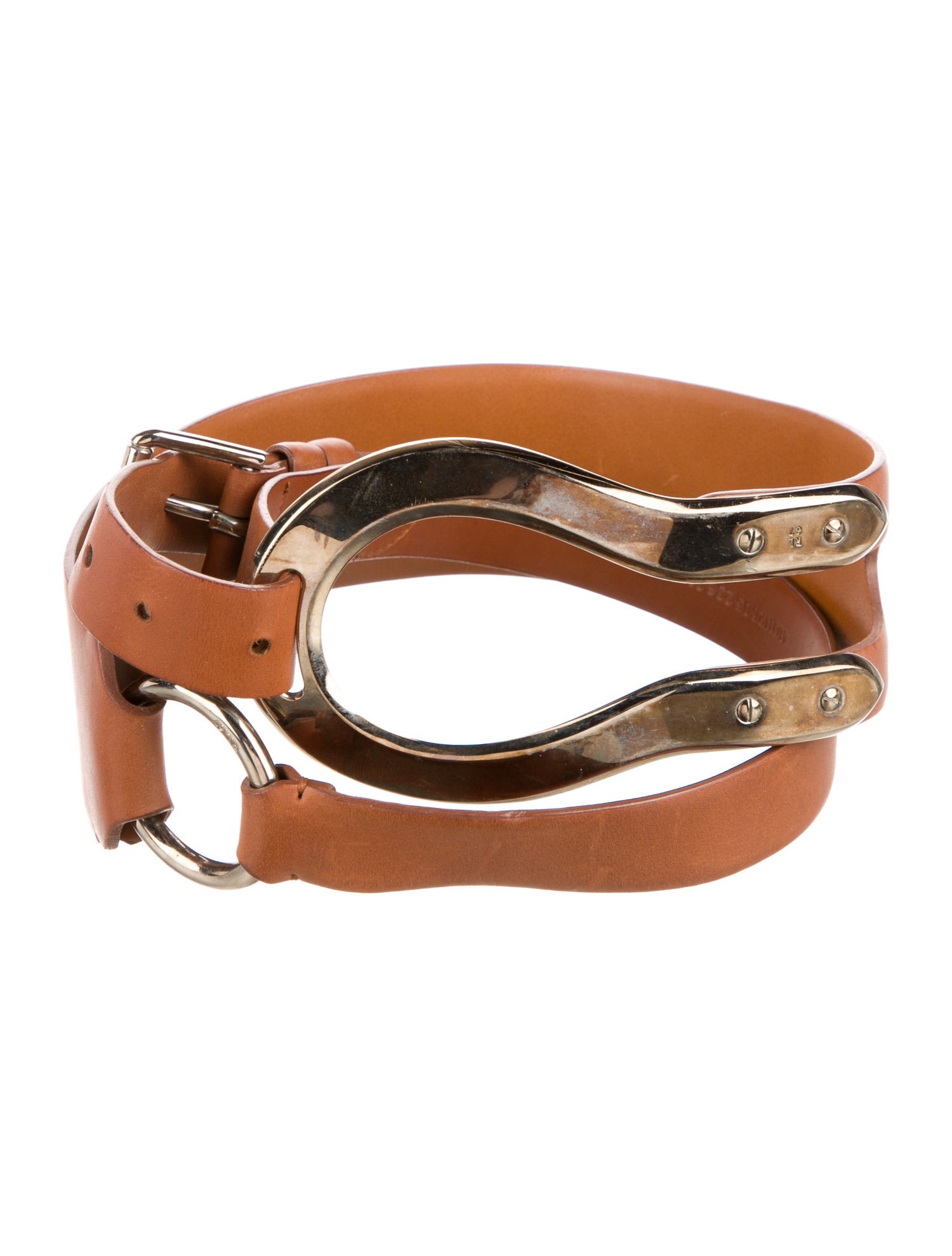 Ralph Lauren Wide Leather Waist Belt