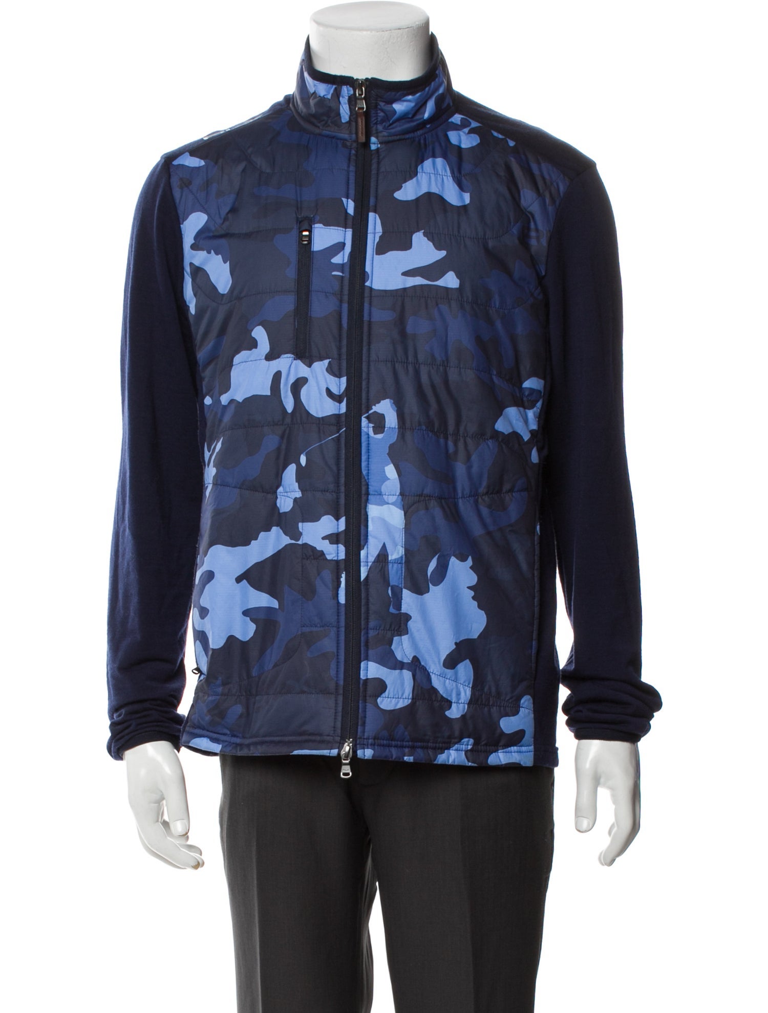 Ralph Lauren Wool Printed Windbreaker