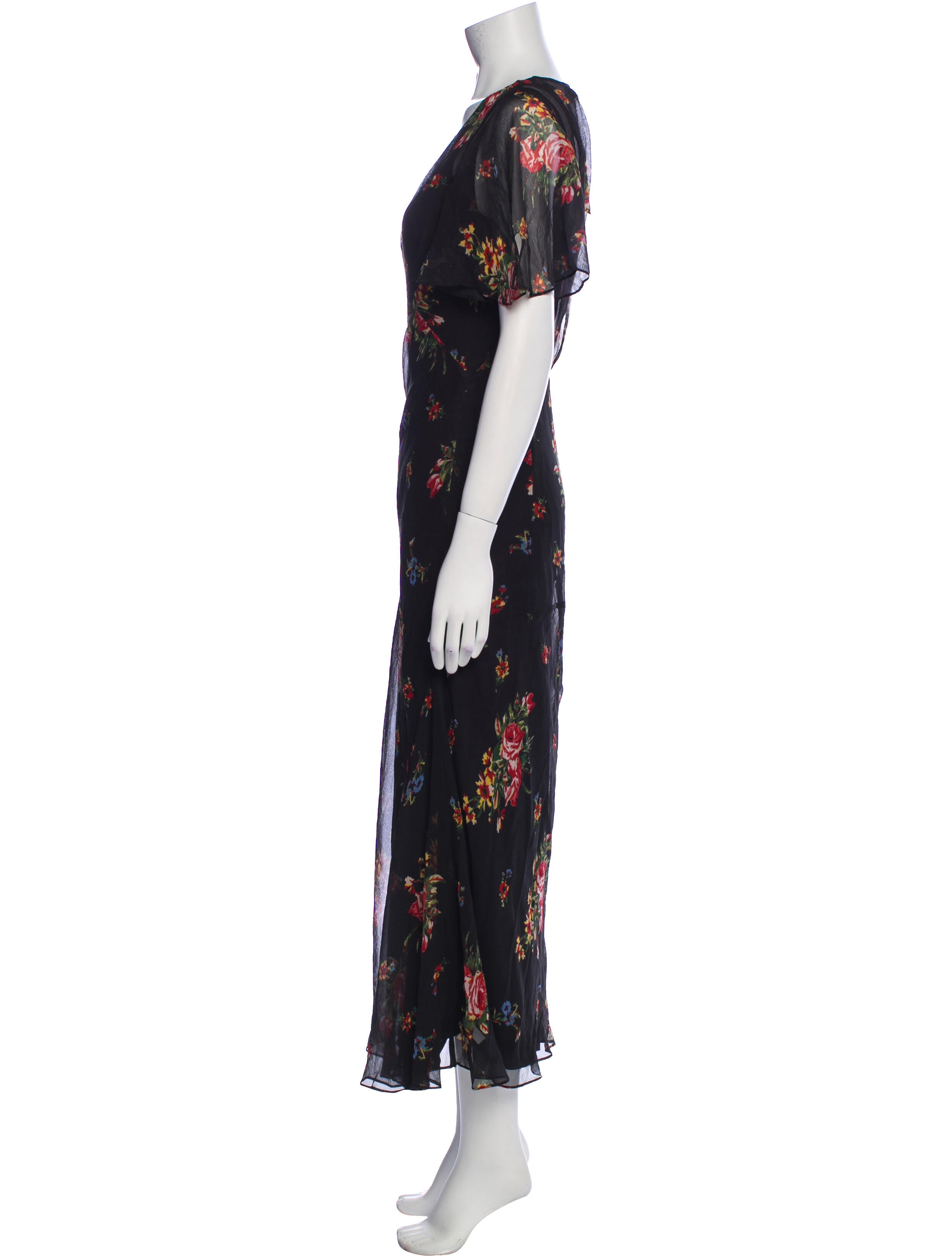 Ralph Lauren Silk Long Dress w/ Tags
