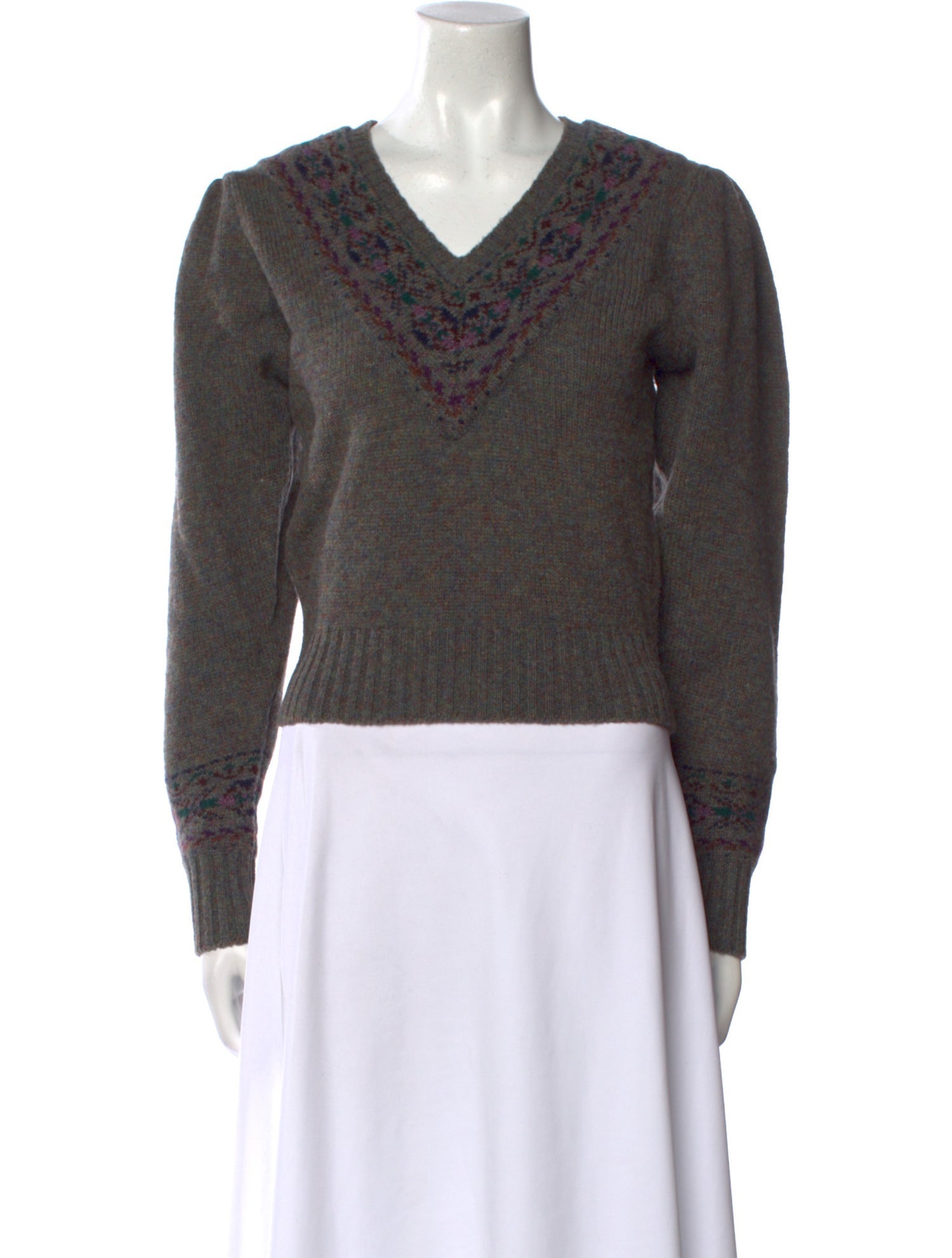 Ralph Lauren Wool V-Neck Sweater