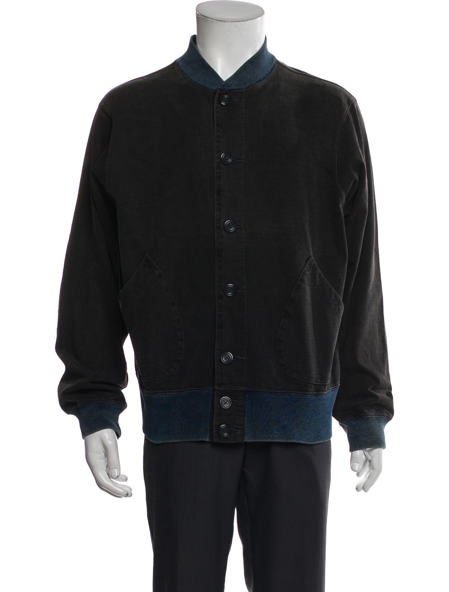 Ralph Lauren Colorblock Pattern Bomber Jacket