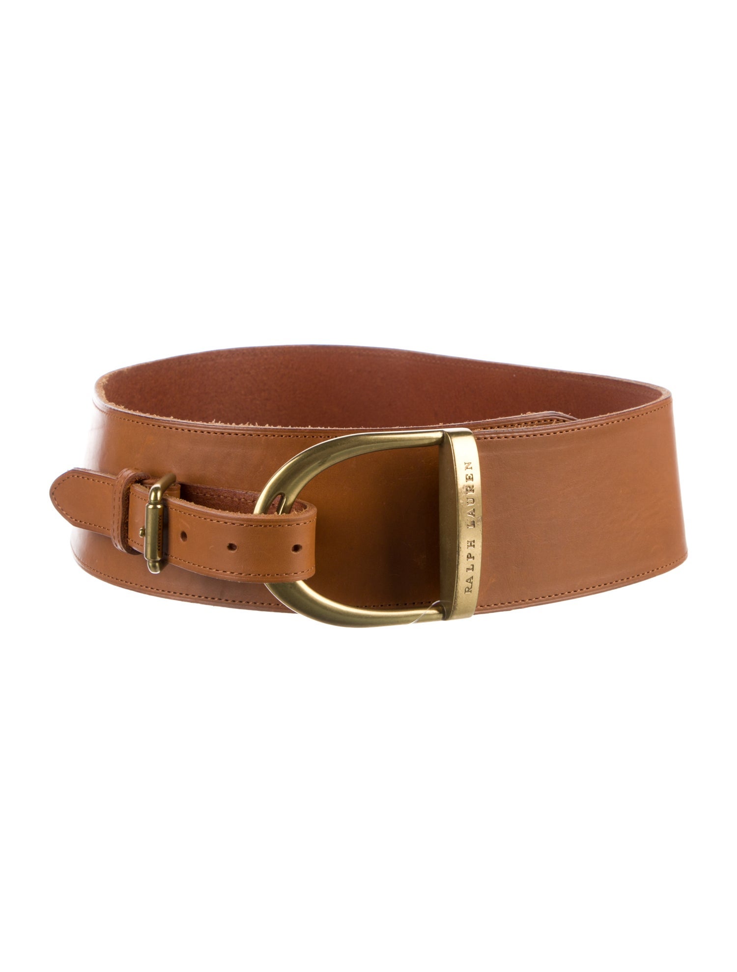 Ralph Lauren Wide Leather Belt
