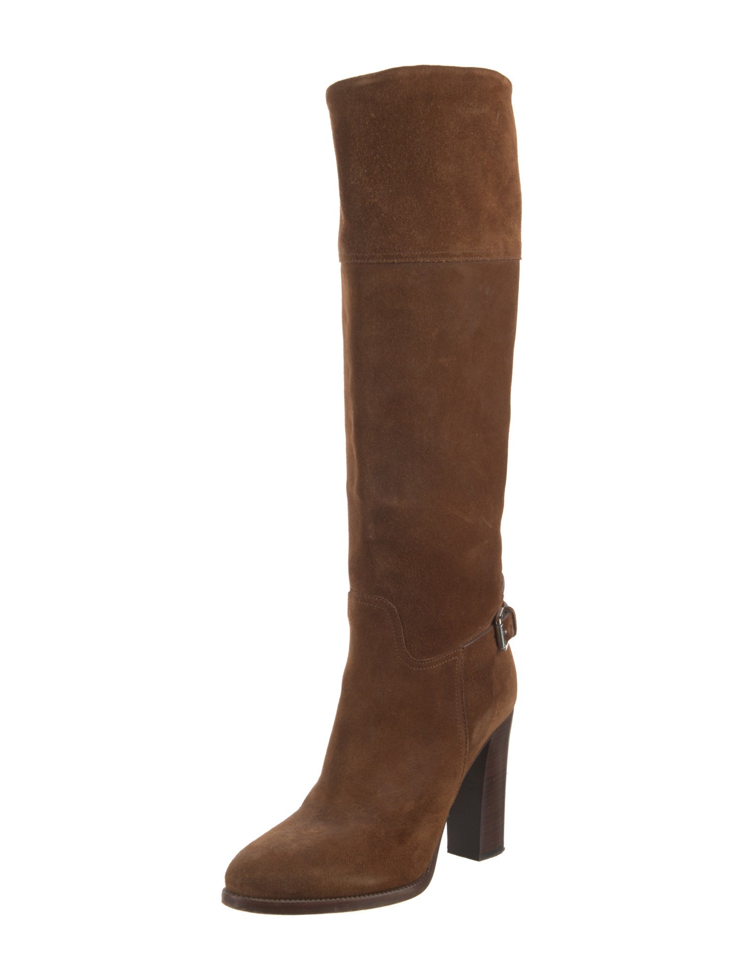Ralph Lauren Suede Riding Boots