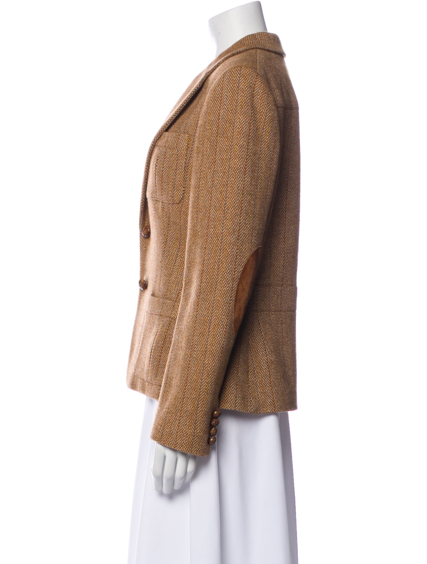 Ralph Lauren Wool Striped Blazer