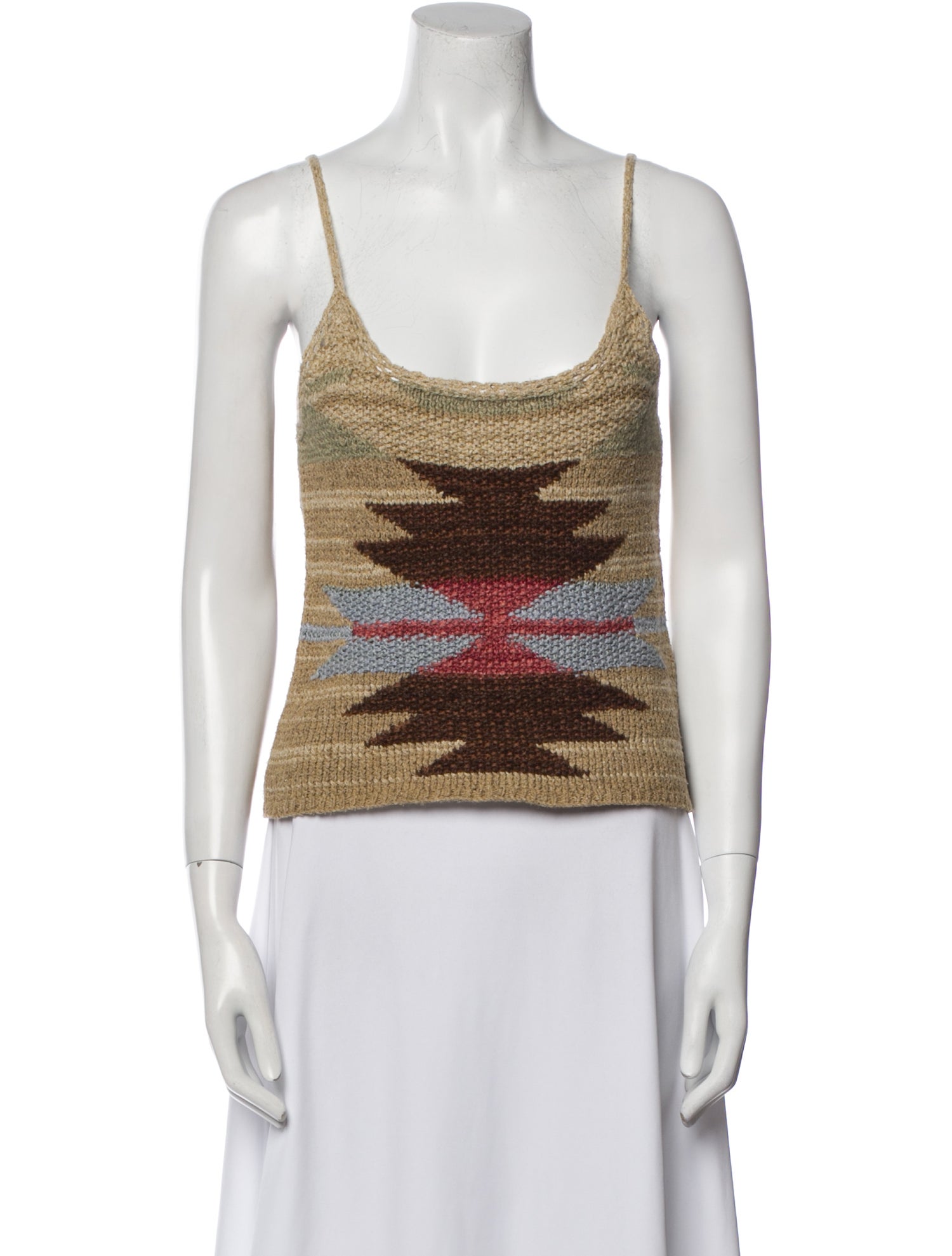 Ralph Lauren Silk Printed Sweater