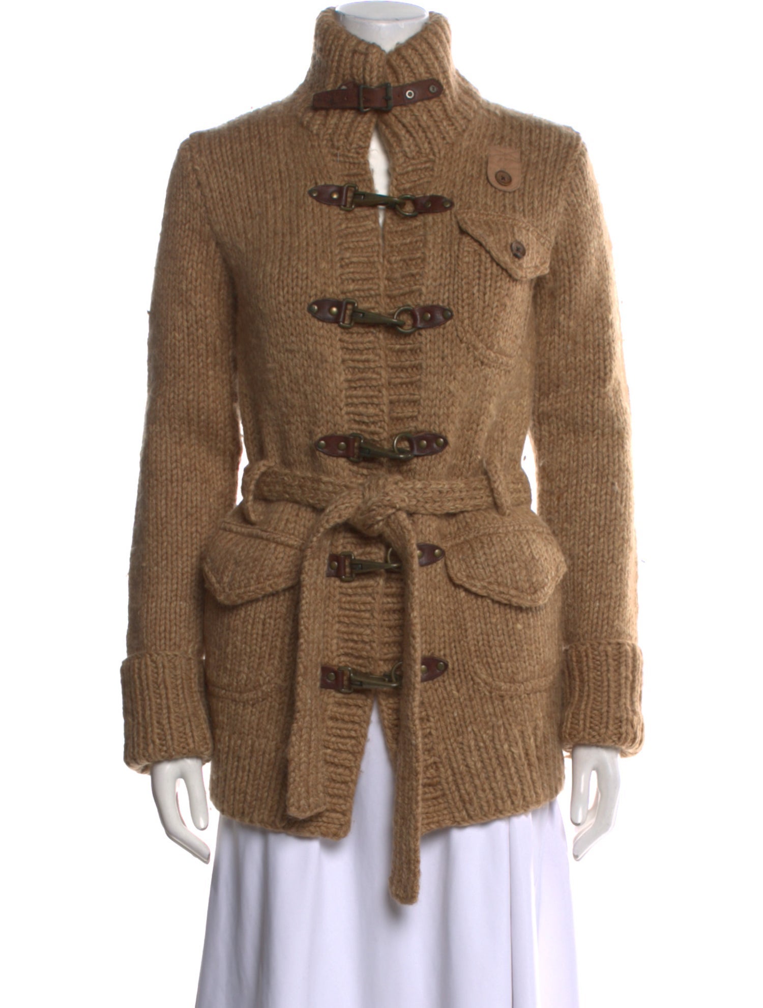 Ralph Lauren Wool Mock Neck Sweater