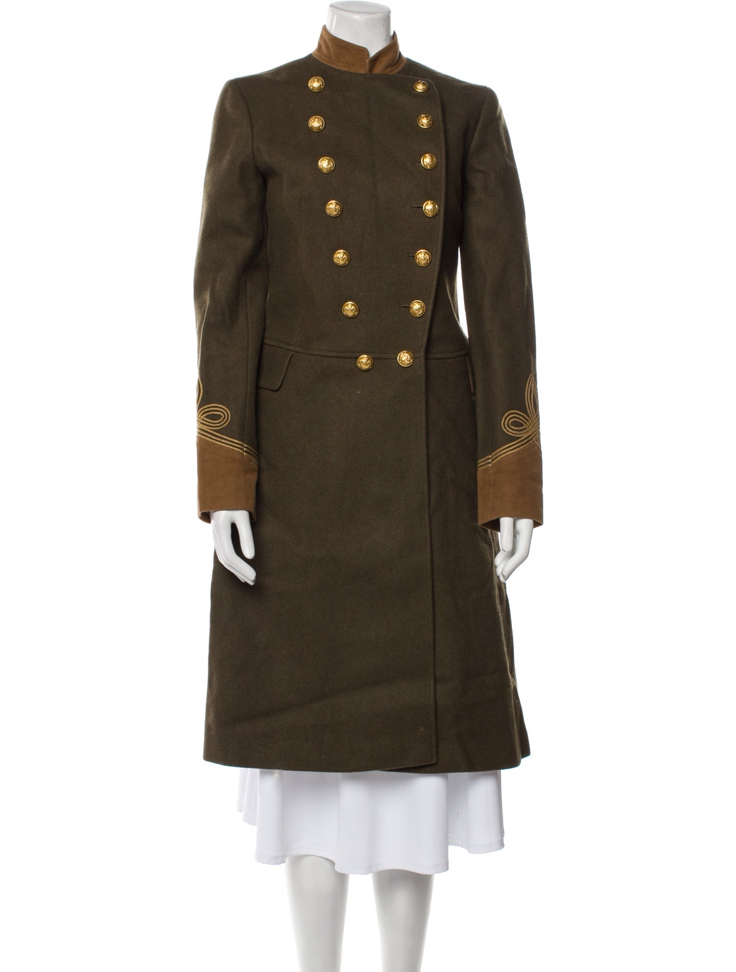 Ralph Lauren Wool Trench Coat
