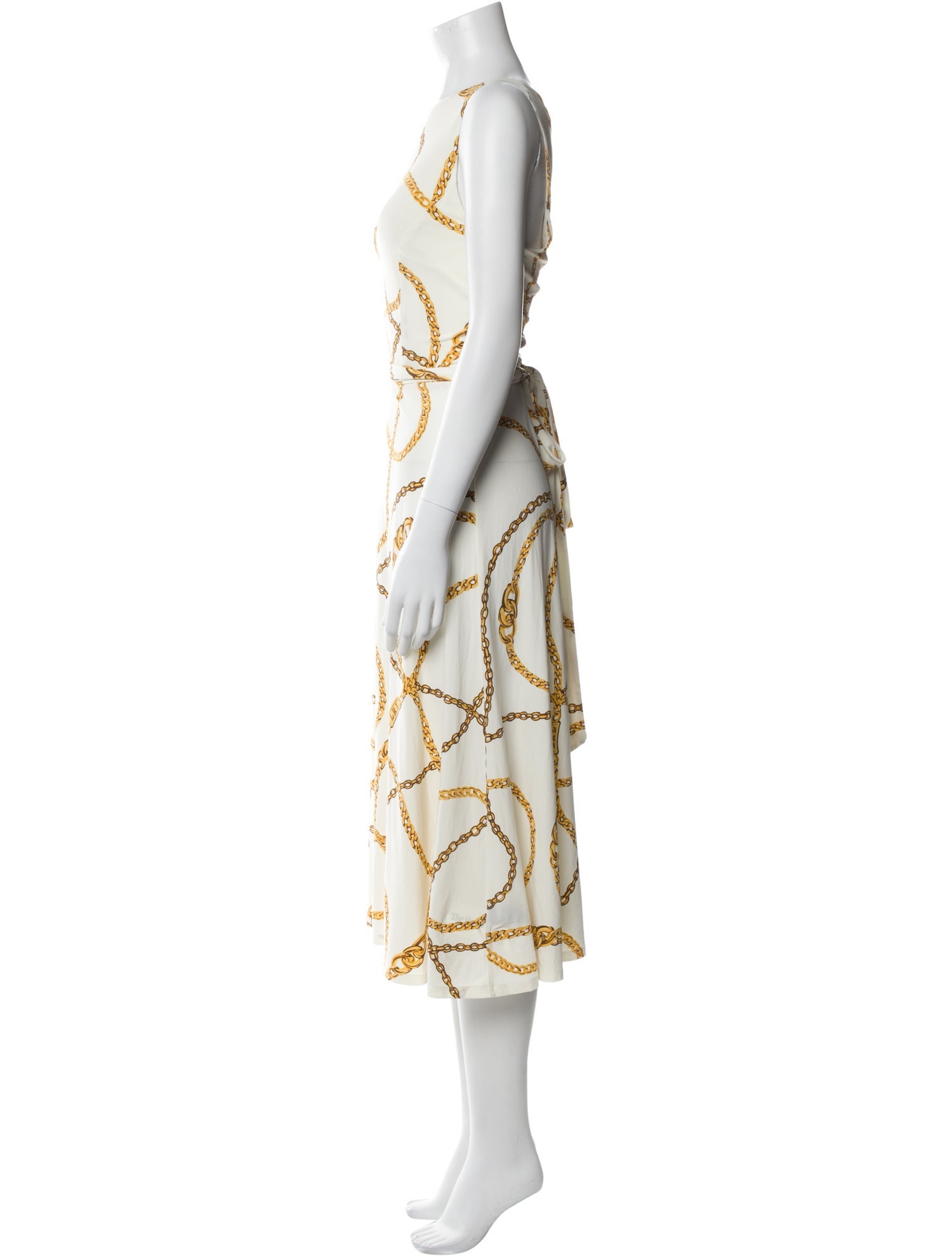 Ralph Lauren Printed Midi Length Dress