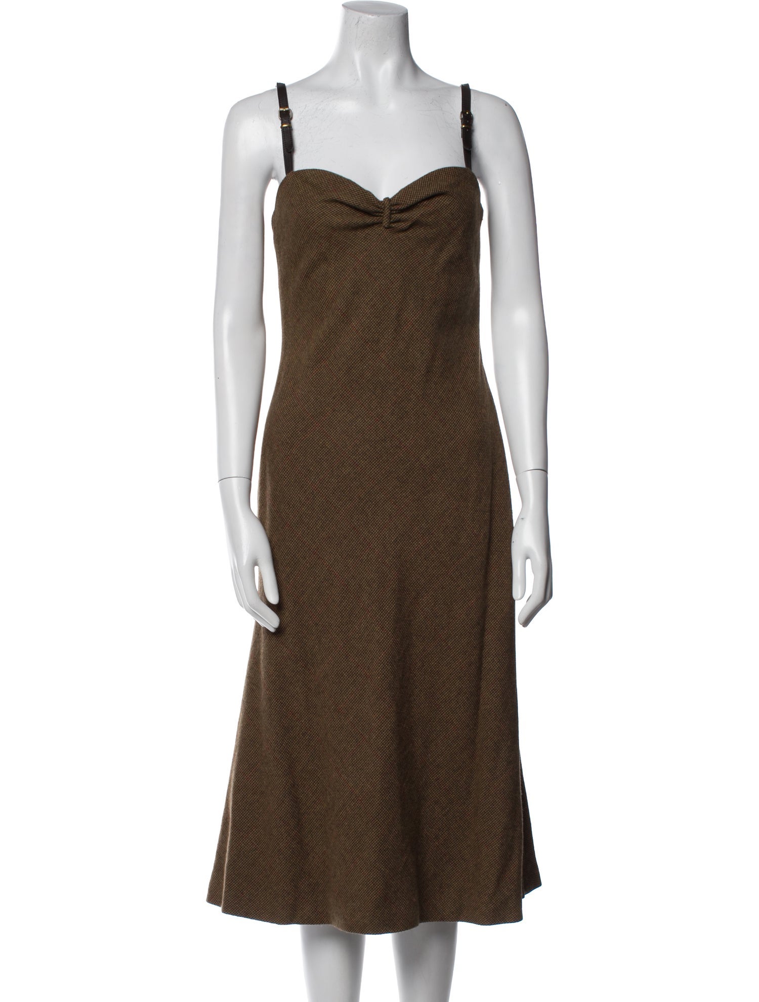 Ralph Lauren Lambswool Knee-Length Dress