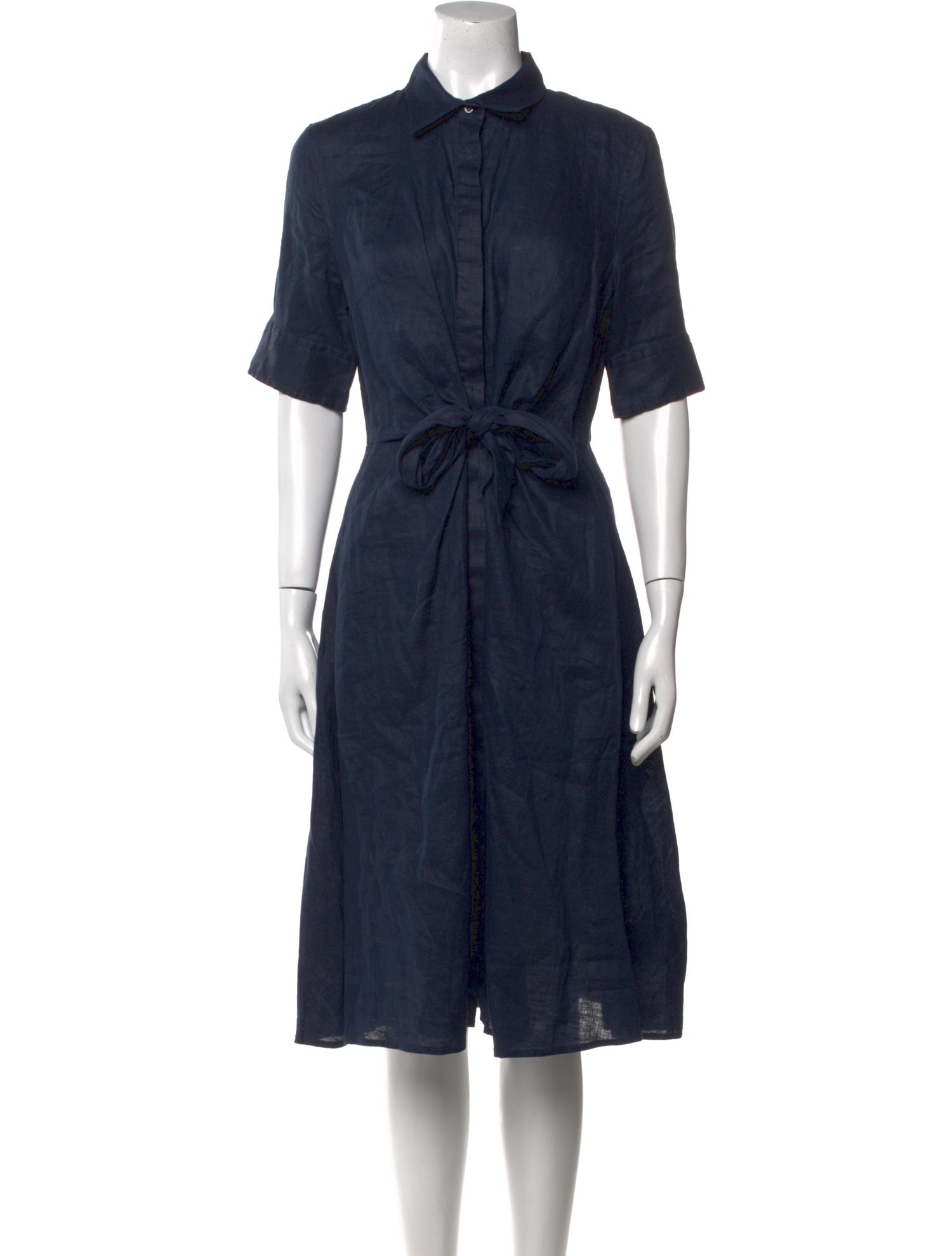 Ralph Lauren Linen Midi Length Dress