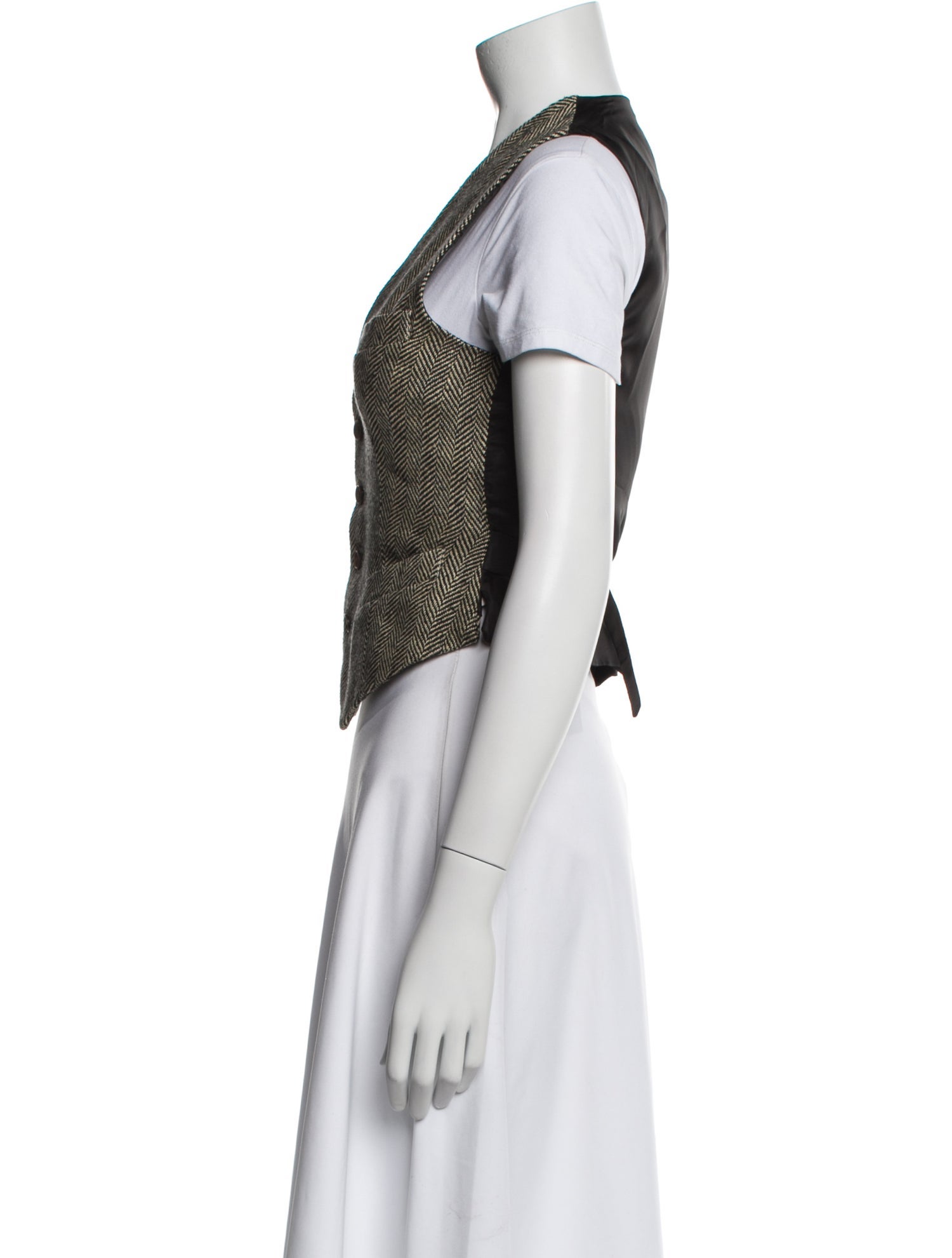 Ralph Lauren Linen Printed Vest