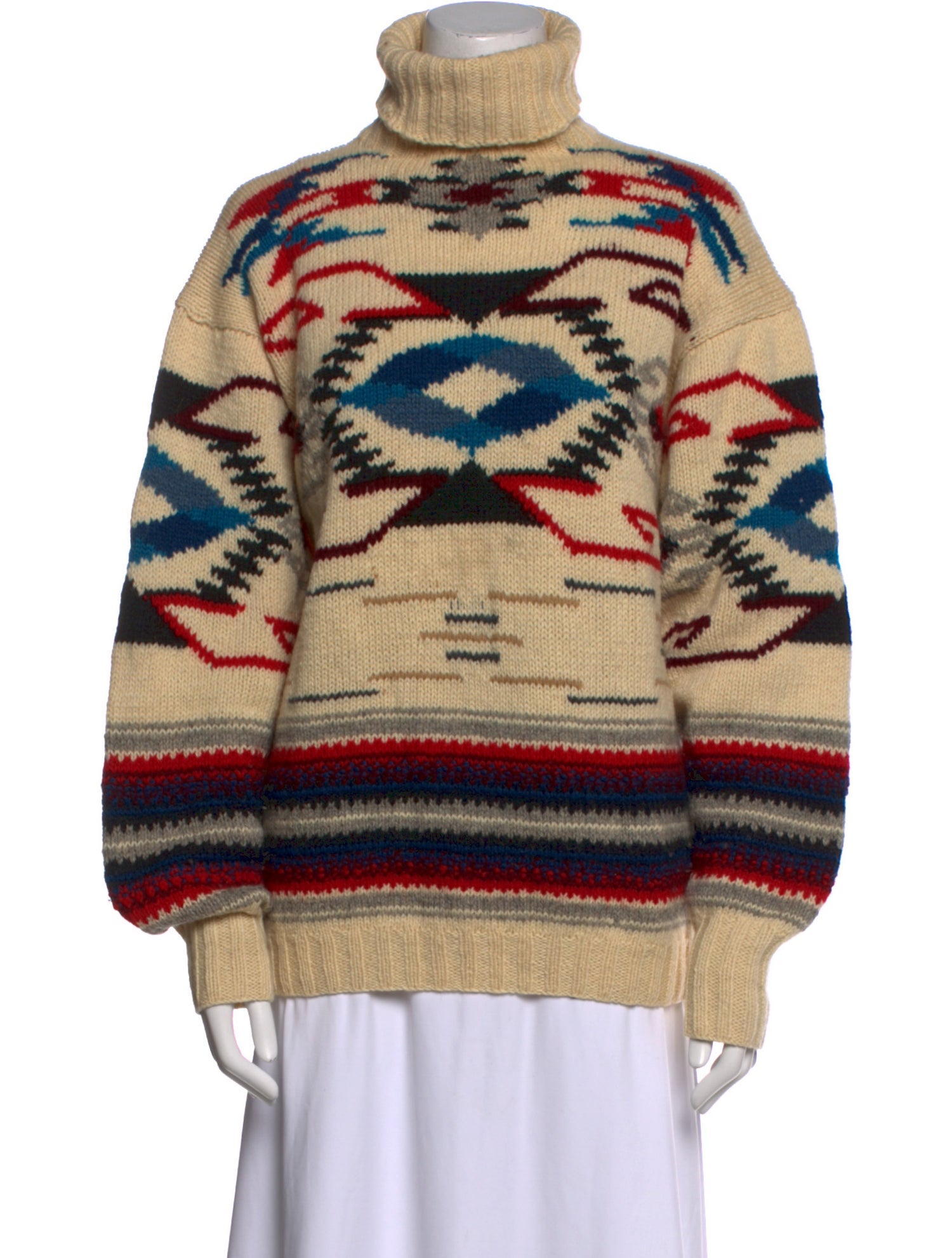 Ralph Lauren Wool Striped Sweater