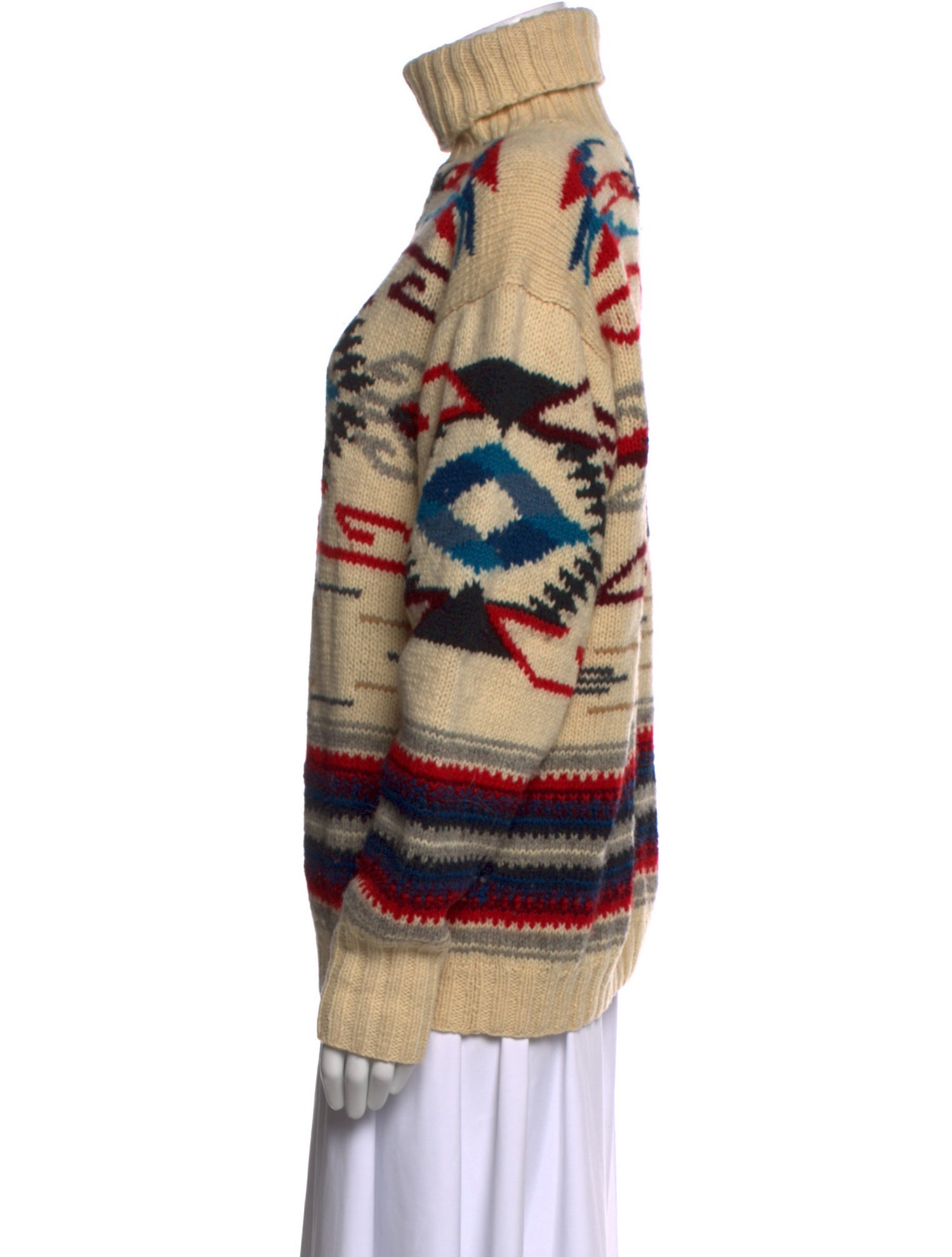 Ralph Lauren Wool Striped Sweater