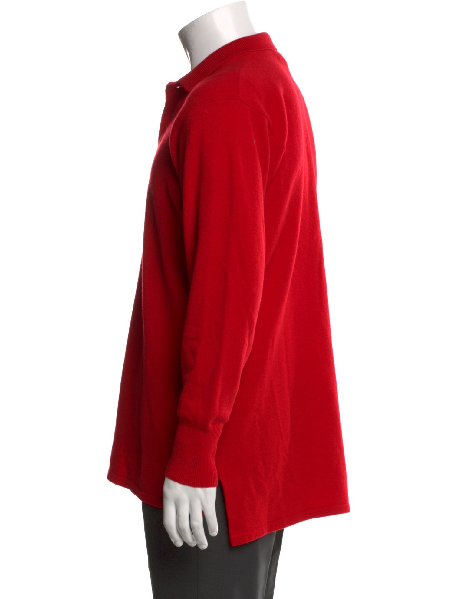 Ralph Lauren Lambswool Collar Polo Sweater