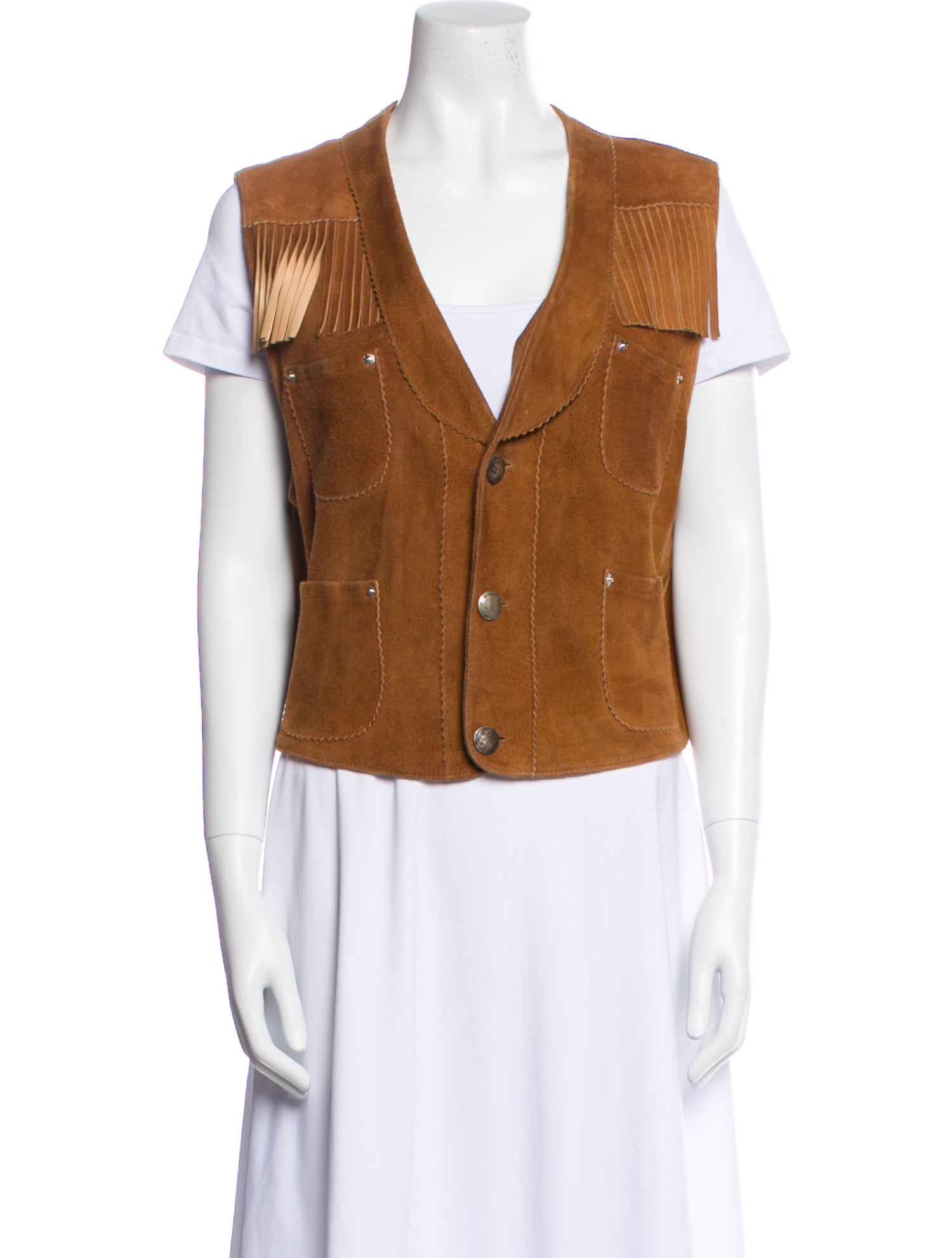 Ralph Lauren Suede Vest