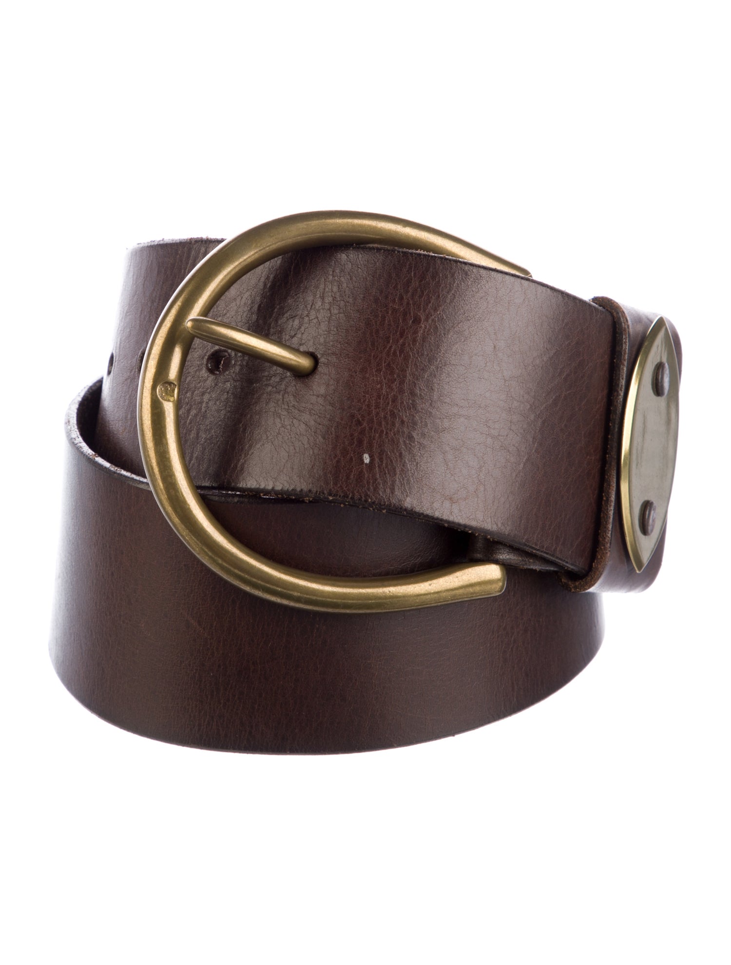 Ralph Lauren Wide Leather Waist Belt