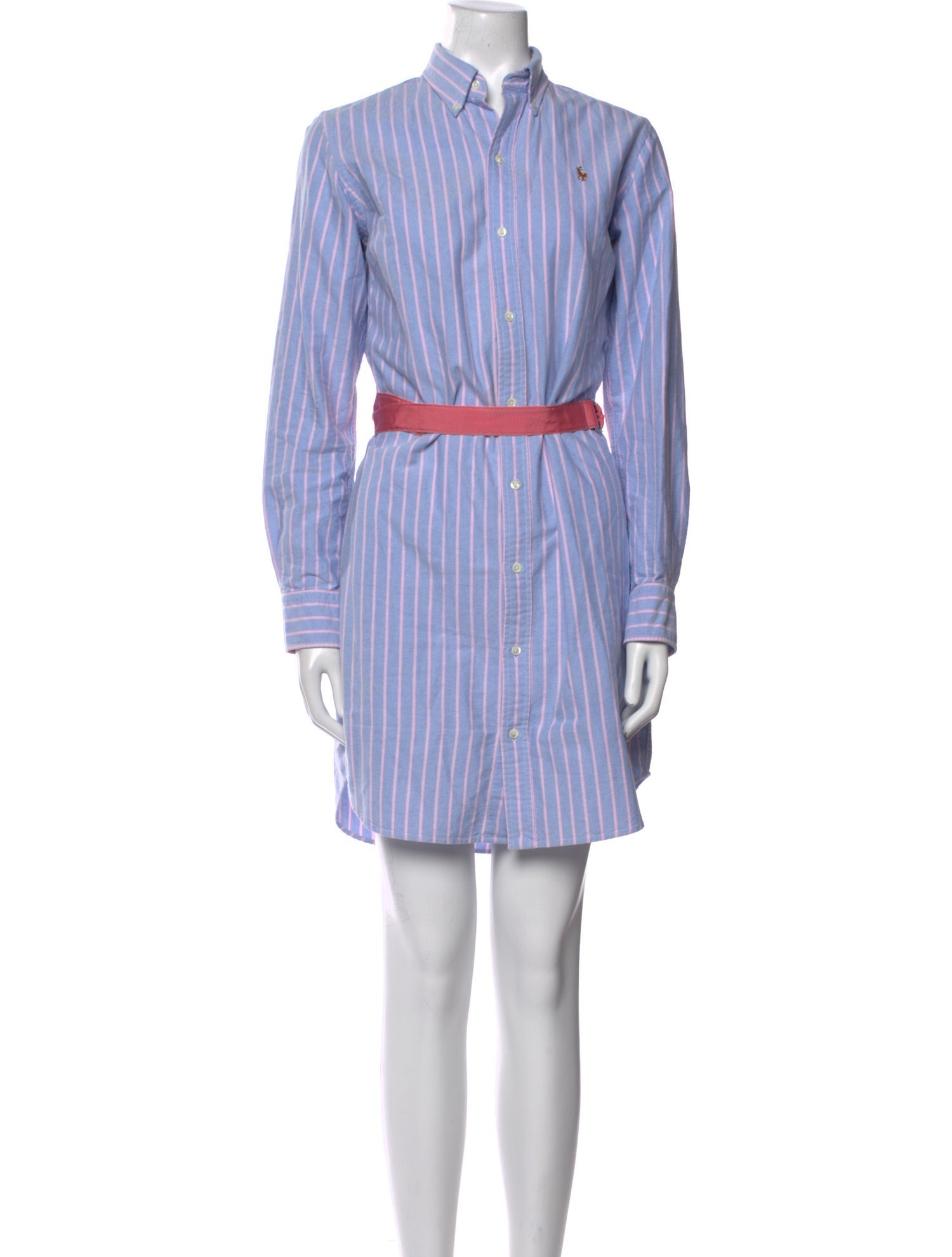 Ralph Lauren Striped Knee-Length Dress