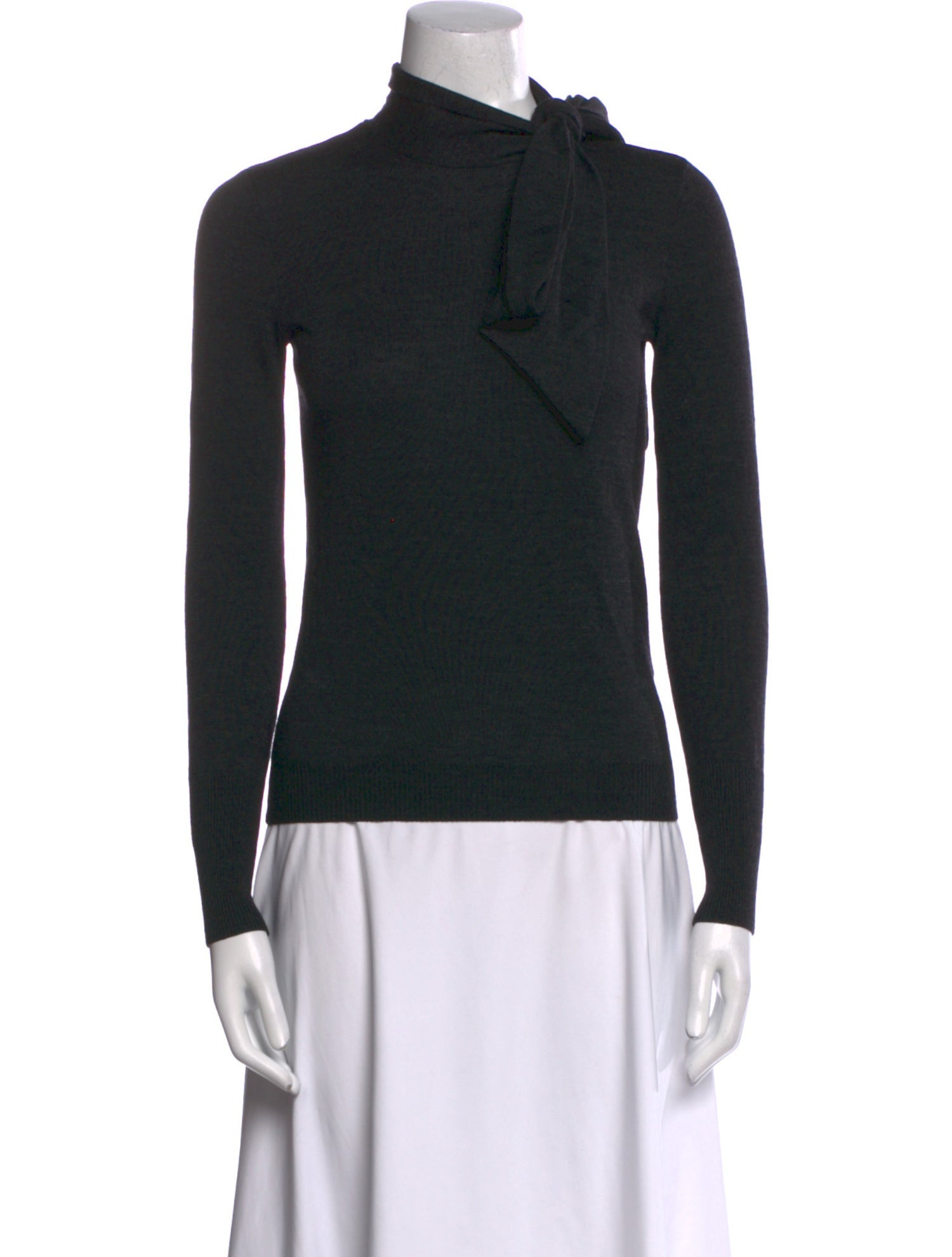 Ralph Lauren Merino Wool Mock Neck Sweater