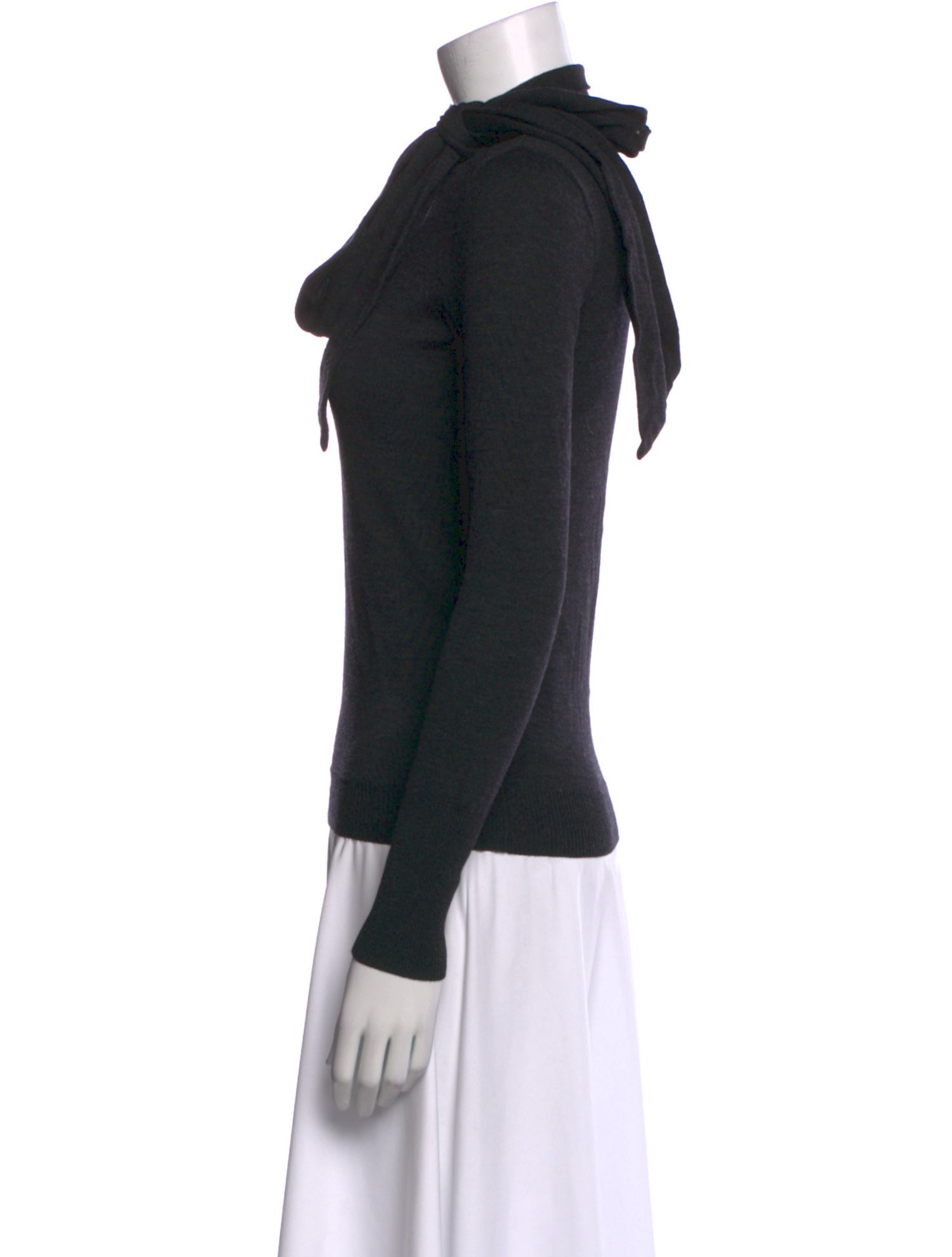 Ralph Lauren Merino Wool Mock Neck Sweater