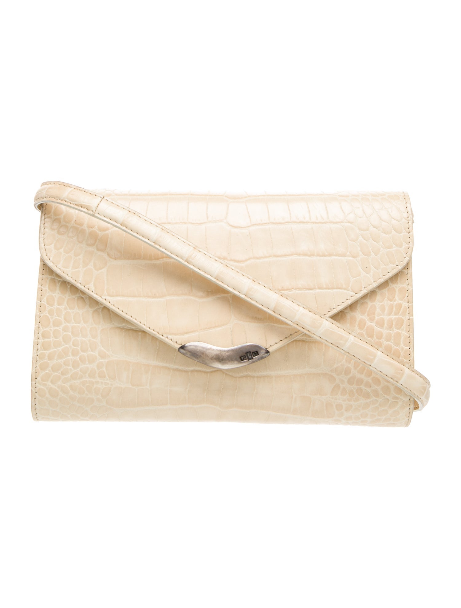 Ralph Lauren Embossed Leather Crossbody Bag